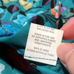 Show Me Your Mumu Teal Floral "Baby Buds" Donna Michelle Tunic Dress/Top Photo 4