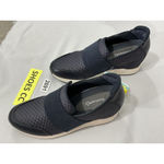 Baretraps Womans Bare Traps Jamese 8.5 M Navy Slip On Casual Wedge Shoes NWT Photo 2