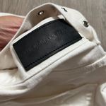 The Kooples The Koople Women Ripped White Denim Shorts Size 30 High Waist With Belt Photo 5