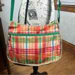 LeSportsac  | Bright Plaid Print Crossbody Purse & Pouch Photo 2