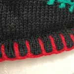 Signatures by Northern Isles Hand Embroidered Christmas Sweater Vest Black Size M Photo 9