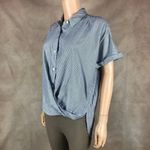 BCBGeneration BCBG Striped Button-Front Top NWT XS Photo 10