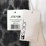 joe's jeans New Leopard Print Raw Hem High Rise Skinny Ankle Jeans Grey Photo 14