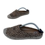 Catherine Malandrino  Animal Print Slip-On Flats Espadrilles Size 7.5 Photo 1