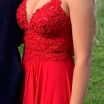 Faviana Red Gown Photo 0