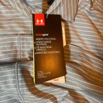 Under Armour  HeatGear Golf‎ Polo Shirt Striped Fitted UPF 50+ Small Photo 2