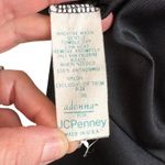 Adonna JCPenney Black Nylon Lace Slip Dress Vtg Lingerie Sz 38 M Y2K Whimsygoth Photo 2