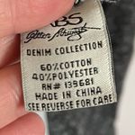 ABS Allen Schwartz  • Grey Black Lace Up Side Sweatshirt Photo 3