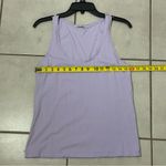 ZARA  Women Athletic Lilac/purple Tank Top Size XS. Photo 7