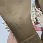 Lulus  Muriel Ivory Pearl Slide Sandals Photo 7