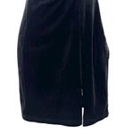 superdown NWT Black Feather Trim Strapless Mini Dress Size M Photo 2