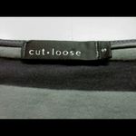 Cut Loose knit top striped sz small Black Photo 3