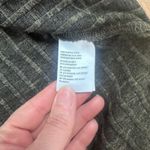 American Eagle Ribbed Mock Neck Long Sleeve Top Green Cozy Fall Layer Women M Photo 4