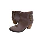 Jeffrey Campbell Taupe Suede Ankle Booties Boots Size 8 Photo 7