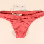 Seafolly NWT  X Revolve Shine On Brazilian Swim Bottom in Dalia Photo 6