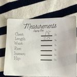 J.Crew Cotton Knit Striped 3/4 Sleeve Boat Neck Sweater XS Navy Blue White Photo 9