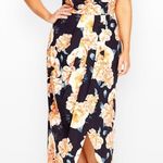 City Chic FLORAL-PRINT MAXI DRESS IN TULIP TIME Photo 2
