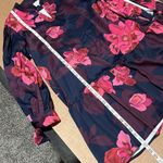 Adelyn Rae  satin dress floral print, split long sleeve, size XL NWOT Photo 5