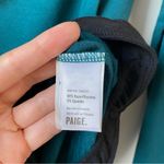 Paige  Suvi‎ Long Sleeve Off The Shoulder Bodysuit Midnight Cyan XS Photo 4