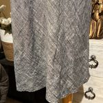 IVY Gray Sleeveless linen dress women’s size 10 Photo 3