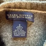 Banana Republic  green long sleeve wool cashmere angora rabbit hair sweater small Photo 5