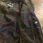 Barbour  Navy Blue Millfire Diamond Quilted Jacket Size 10 MSRP 265.00 Photo 12