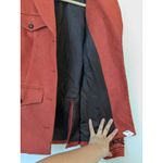 Burnt Orange Sequin Sleeve Women's Blazer Western Size 8 NWOT Photo 8