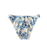 Free People  Peony Bikini Pant Bottom Hi Line in Flannel Blue‎ Floral Photo 3