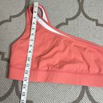 FourLaps Solo Sports Bra New With Tags Blush Coral One Shoulder Pink Size M Photo 4