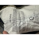 For Days Organic Cotton Dark Wash Carpenter Bib Overalls Straight Leg Size 26 Blue Photo 9