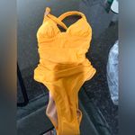 J.Crew Women's One Piece Swimsuit in Mustard Yellow NWT Sz 0 Resortwear Photo 6