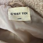 c'est toi C’EST TOI Fuzzy Snap Jacket Photo 4