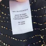 Anne Klein Black 100% Silk Beaded Cocktail Dress Size 4. NEW WITH DEFECTS Photo 9