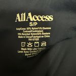 All Access x Bandier Women's Blue Striped Yoga Athletic Leggings Pants Size S Photo 4