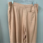 Urban Outfitters NWT  Helena Linen Blend Trouser Pants Beige Size 10 Photo 5
