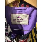 Etro Milano Sz‎ 46 (L) Bomber Jacket Windbreaker Paisley Bandana Floral Patch Size L Photo 2