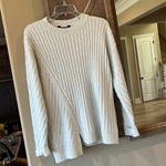 Vera Wang Simply Vera Sparkly Soft Sweater Crewneck Womens Small Photo 4