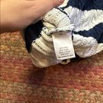 NAVY V NECK KNIT SWEATER VEST White Size L Photo 3