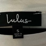 Lulus  White Bride To Be Sheer Bachelorette Bridal Wedding Shirt Size Small NWT Photo 5