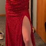 Stacees Red Prom Dress Size 2 Photo 1