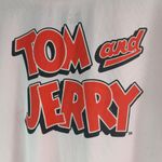 Tom and Jerry L Baseball Cartoon Button Front Top Pink Size L Photo 2