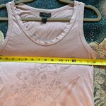 ZARA  Pastel Pink Graphic Sleeveless Tank Top Crew Loose Fit Summer Shirt SZ M Photo 11
