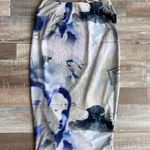 Miaou Verona Mesh Midi Skirt Corsica Print Photo 0