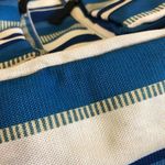 Tommy Bahama Travel Cooler Soft Fold~Up Striped Blue Green Tan Beach Party 20X17 Photo 8