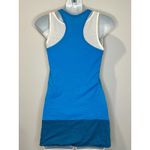 Vince  Blue White Layered Racerback Tank 100% Pima Cotton Size S Small EUC!! Photo 1