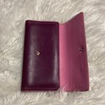 Coach  Purple Leather Wallet used in good condition size in pictures Photo 10
