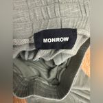 Monrow GUC lounge jogger pants sz Small Green Photo 4