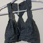Free People Intimately  grey lace bralette size medium Photo 0