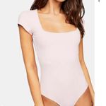 Free People Intimately Square Eyes pink M bodysuit Photo 0