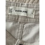 Everlane The Corduroy Wide Leg Pant Womens 12 Beige Cream High Rise Stretch Photo 3